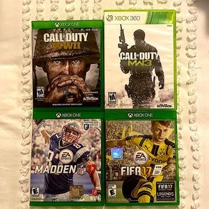 Xbox One and Xbox 360 Games